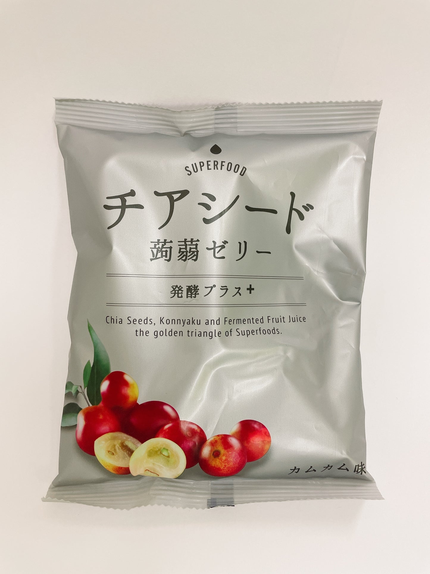 チアシード蒟蒻ゼリー発酵プラス カムカム味