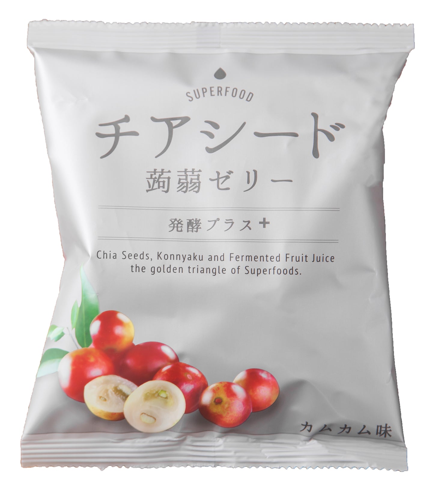 チアシード蒟蒻ゼリー発酵プラス　カムカム味